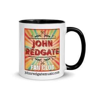 Musician Mug, Satisfying Colors | “John Redgate Fan Club”