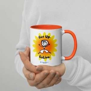 Unique Livestreaming Mug | “Get up. GoLive.”